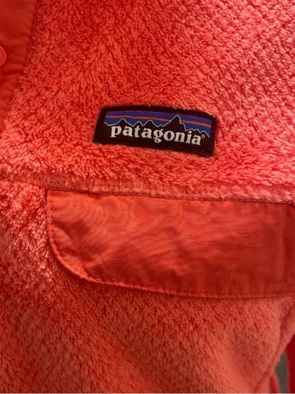 Patagonia Women’s Size Medium Coral Snap-T Fleece Pullover - Picture 2 of 9